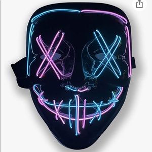 2 light up purge masks
